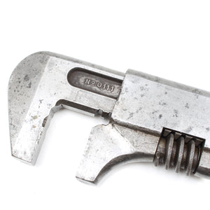 Old Crescent Wrench & 2x Diamalloy Adjustable Spanners (USA)