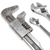 Old Crescent Wrench & 2x Diamalloy Adjustable Spanners (USA)