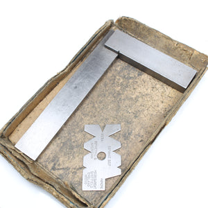 Old Moore & Wright Tools, Spring Dividers, Engineers Square