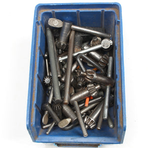 Tub Of 30x Various Old Chuck Keys