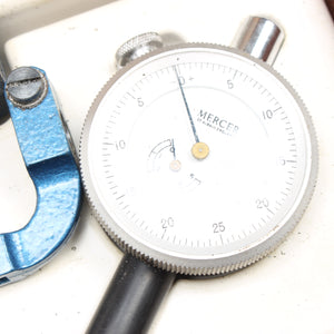 2x Old Mercer Dial Gauges