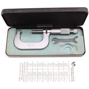 Moore & Wright Micrometer No 961M, 25-50mm, 0.01mm