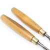 2x Old Bevel Edge Chisels - 1/4", 3/8" (Boxwood)