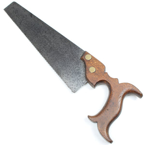 Old Bowdon (Sheffield) Tiny Hand Saw - 10” - 11tpi (Beech)