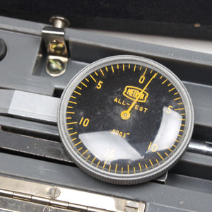 4x Old Dial Gauges - 0.0001", 0.0005", 0.001"