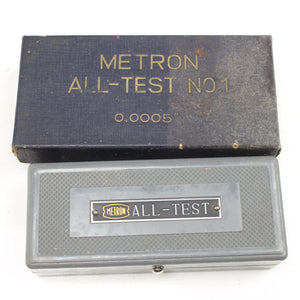 4x Old Dial Gauges - 0.0001", 0.0005", 0.001"