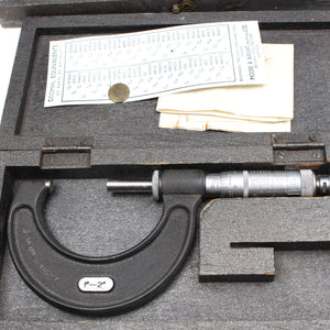 Moore and Wright Micrometers No. 966 & 966B,  1-2" & 2"-3"