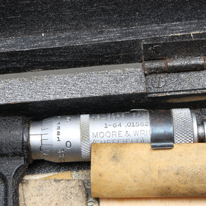 Moore and Wright Micrometers No. 966 & 966B,  1-2" & 2"-3"