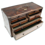 SOLD - Old Emir (London) Engineers Toolbox (Oak)