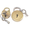 2x Small Vintage Padlocks