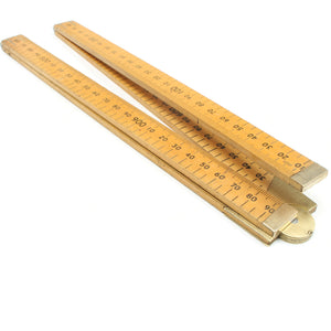 Vintage Metric Rule - 1m (Boxwood)