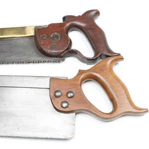 4x Old Tenon Saws (Beech)