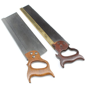 4x Old Tenon Saws (Beech)
