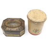 2x Old Tins