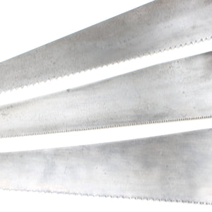 3x Old Hand Saws – 21", 22", 25” - 5tpi, 8tpi, 10tpi (Beech)