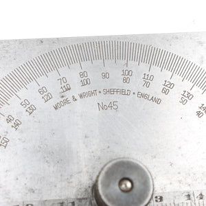 Moore & Wright Protractor Depth Gauge No. 45