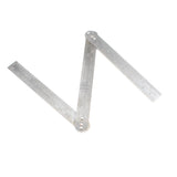 Old Chesterman Folding Zig-Zag Steel Rule - No 891 - 12"