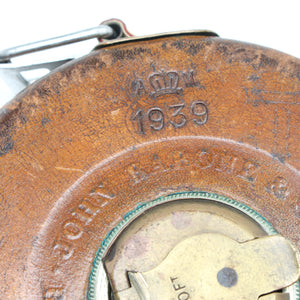 John Rabone Leather Tape Measure - 50ft C.1939 (WWII)
