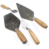 SOLD - 4x Old WHS Brick Trowels