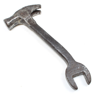 Old Unusual Hammer Spanner Tool