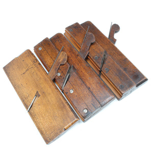 2x Old Wooden Bead Planes, 1x Hollow Plane (Beech)