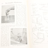 3x Old Woodwork, Woodworker and Carpentry Books