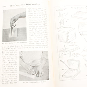 3x Old Woodwork, Woodworker and Carpentry Books