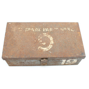 Old "Spare Parts" Tin / Metal Box (A/F)