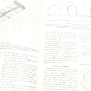 3x Old Building Builder Construction Books