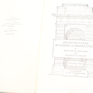 3x Old Building Builder Construction Books