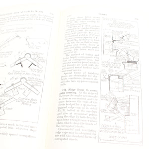 3x Old Building Builder Construction Books