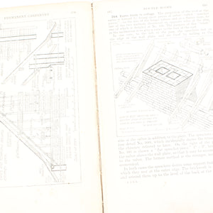 2x Old Architectural Building Construction Books C.1920's