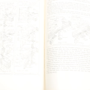 2x Old Architectural Building Construction Books C.1920's
