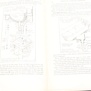 2x Old Architectural Building Construction Books C.1920's
