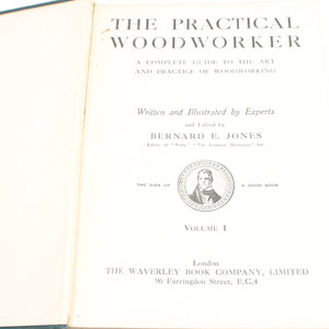 3x Old Practical Woodworker Books