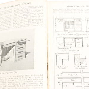 3x Old Practical Woodworker Books