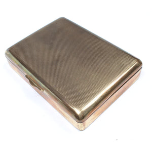 Old Brass Cigarettes Box