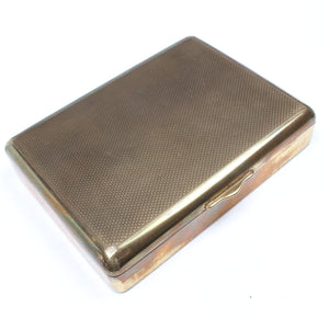 Old Brass Cigarettes Box