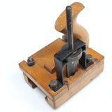 Old Specialist Leatherworkers / Bookbinders Clamp Cutting Tool
