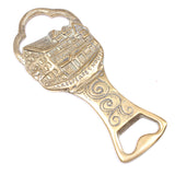 Vintage Brass Shakespeares House Bottle Opener