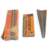 3x Oil Sharpening Stones / Slipstone / Cone Stone