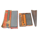 3x Oil Sharpening Stones / Slipstone / Cone Stone