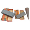 3x Oil Sharpening Stones / Slipstone / Cone Stone