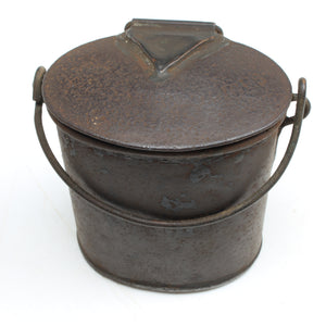 Old Small Metal Pot - 95mm