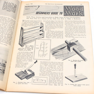 3x Old Practical Householder Magazines, 1959-1960