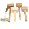 5x Old Mallets / Carpenters Mallets