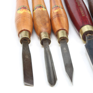 5x Woodturning Tools - UK ONLY