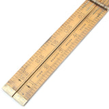 Old John Rabone Wooden Folding Rule (Boxwood)