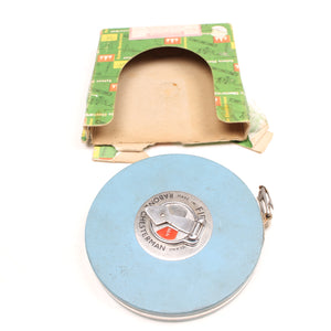 Old Rabone Chesterman Fibron Tape Measure - 66ft