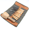 Ashley Iles Wood Carving Tool Set + Mallet (Beech)